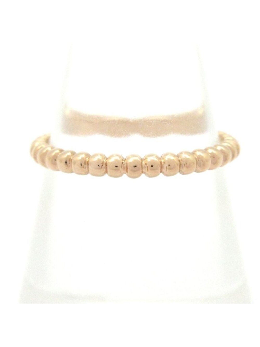 Van Cleef & Arpels Ring 52 Perlee Gold Pearl Small 18k Pink